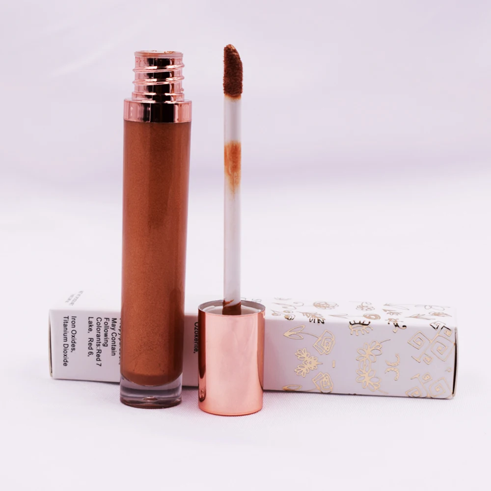 Водонепроницаемый увлажняющий жидкий глянцевый блеск для губ Lipstick 7 видов цветов