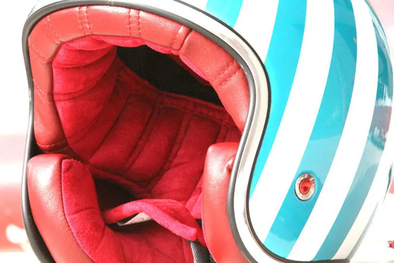 MASEI синий 501 рубиновый мотокросса шлемы Винтаж Ретро шлем половина открытый ABS для