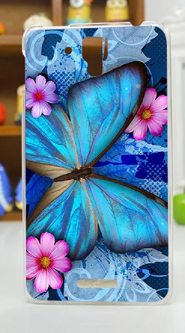 Модный 14 рисунков цветной прозрачный боковой жесткий пластиковый чехол для