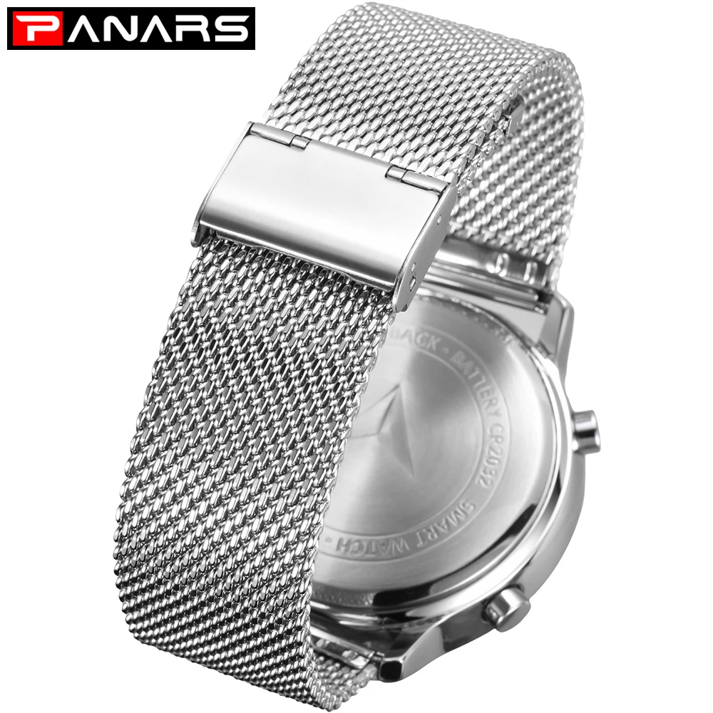 Смарт часы PANARS Мужские Цифровые водостойкие Bluetooth для iOS и Android 8302|Мужские