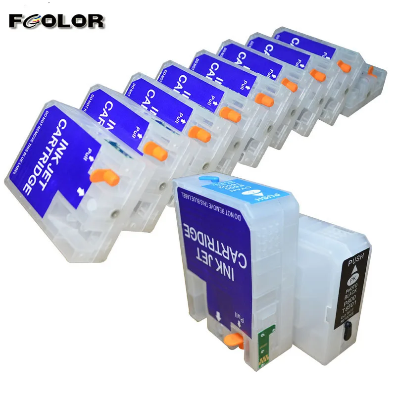

Empty Refillable Ink Cartridge for Epson Surecolor P800 Printer