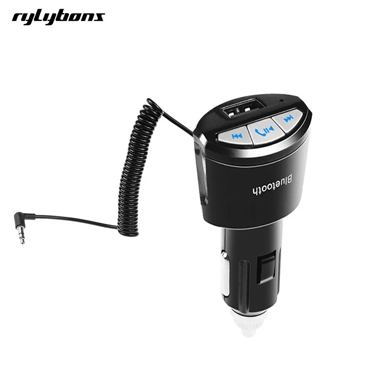 Беспроводной автомобильный Bluetooth Aux аудио приемник адаптер стерео 3 5 мм Handsfree