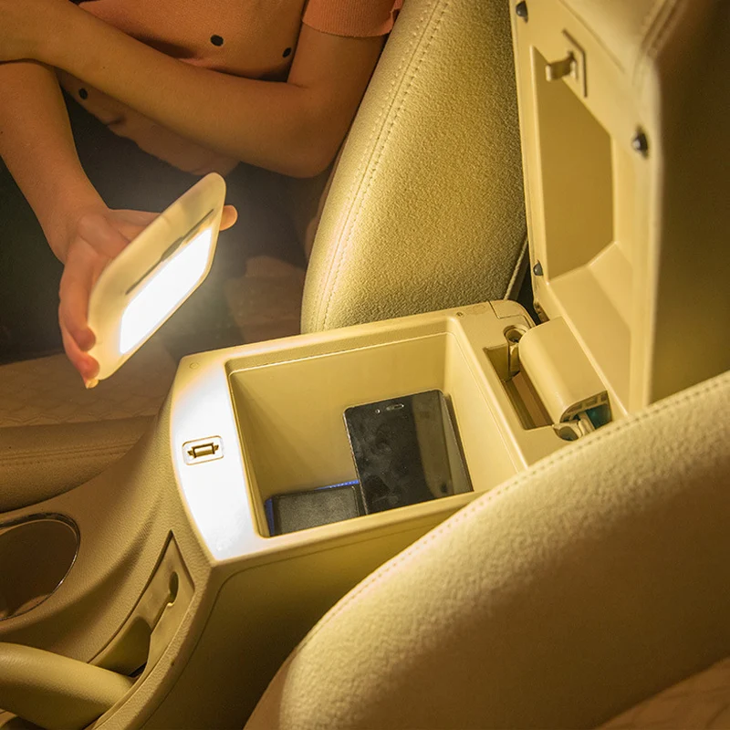 Беспроводной светодиодный ночсветильник с перезаряжаемой батареей и датчиком