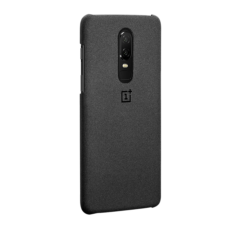 oneplus 6 Sandstone case 100% original official cover shell protective one plus coque oneplus6 funda six |