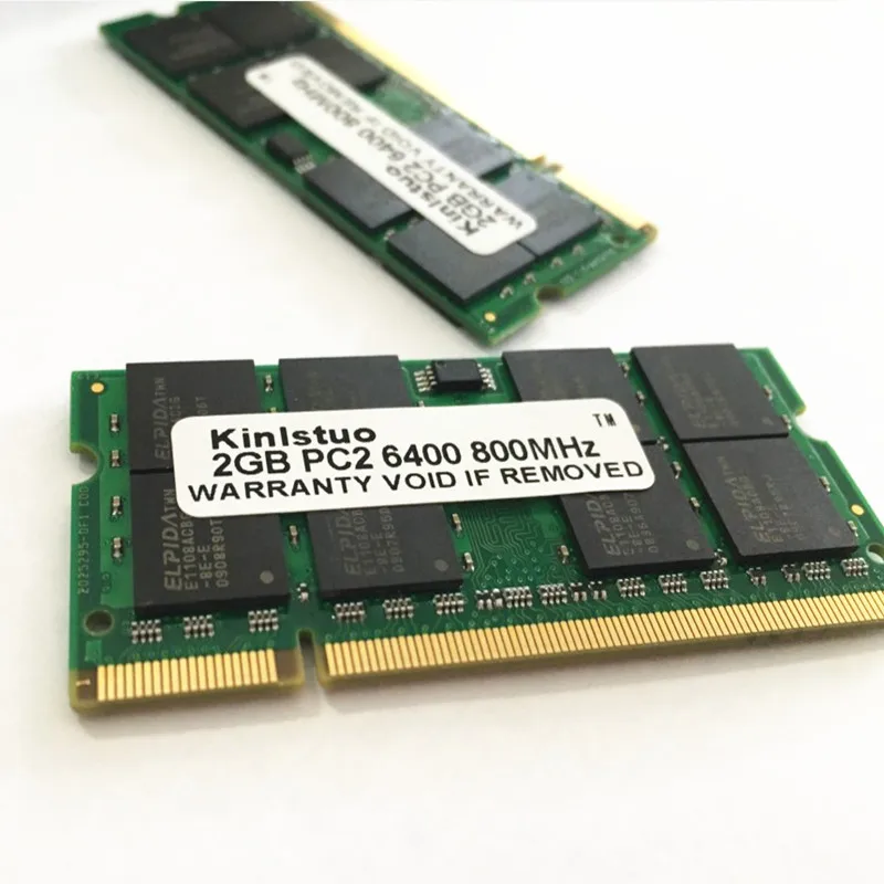 Совершенно новый запечатанный DDR2 533 МГц/667 МГц/800 МГц 1 ГБ/2 ГБ SODIMM 200 контактный