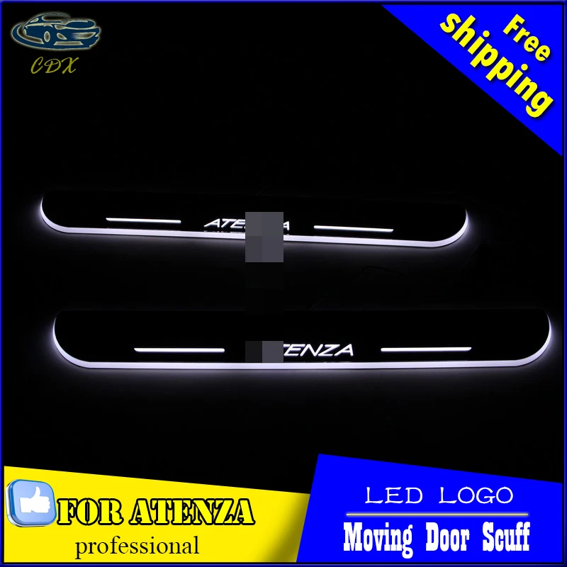 Автомобильный Стайлинг светодиодный накладка на дверь для Mazda 6 ATENZA 2014 2015 дверная