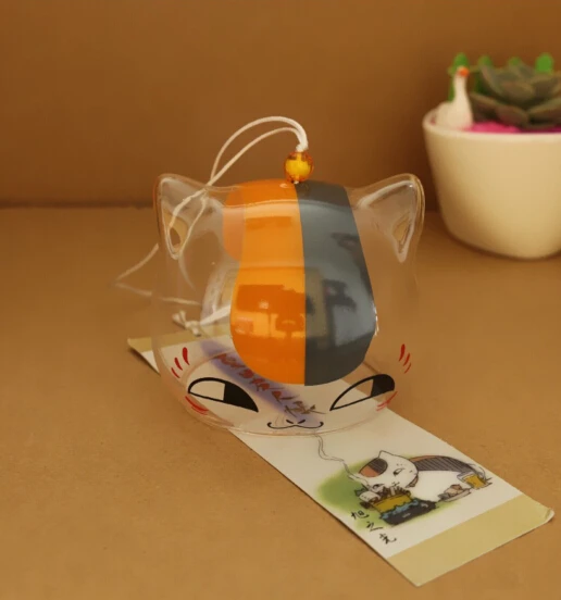 1 шт. Стеклянные Колокольчики счастливые колокольчики висячие украшения кошка