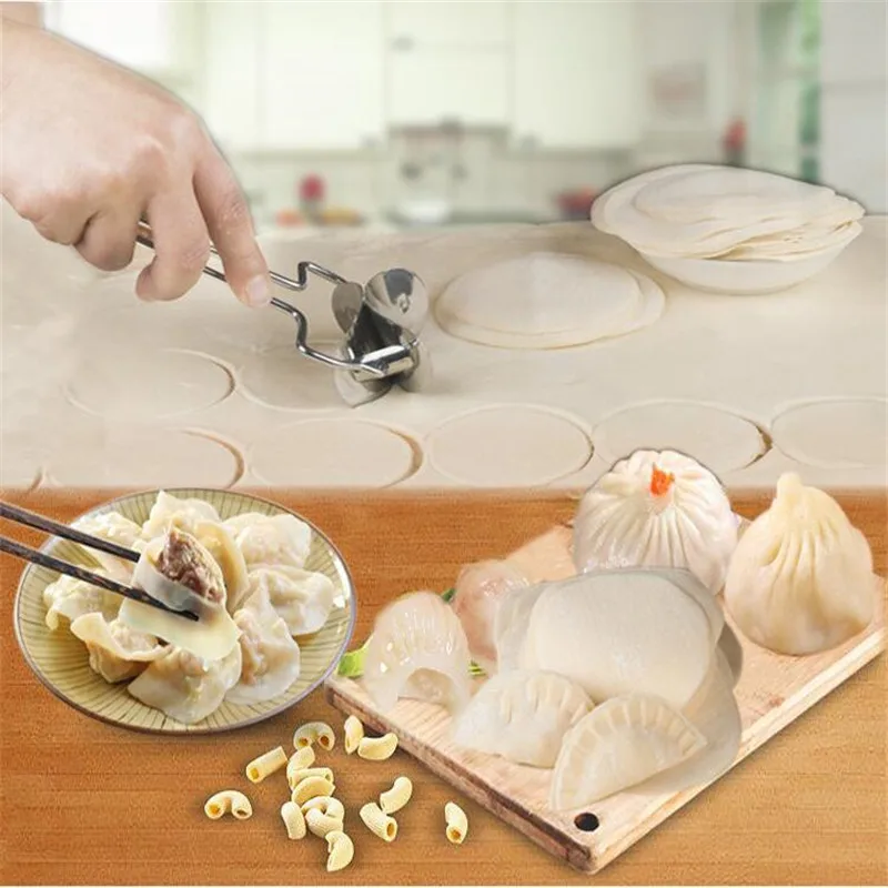 Из нержавеющей стали тесто пресс пельмени мейкера плесень пирог равиоли