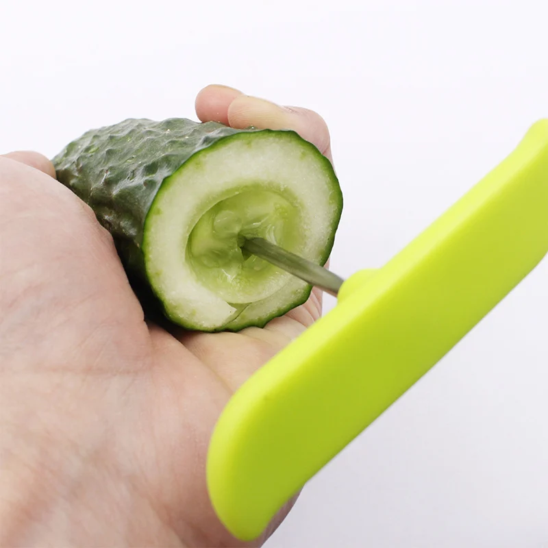 Vegetables Spiral Knife Carving Tool Potato Carrot Cucumber Salad Chopper Manual Screw Slicer Random Color | Дом и сад