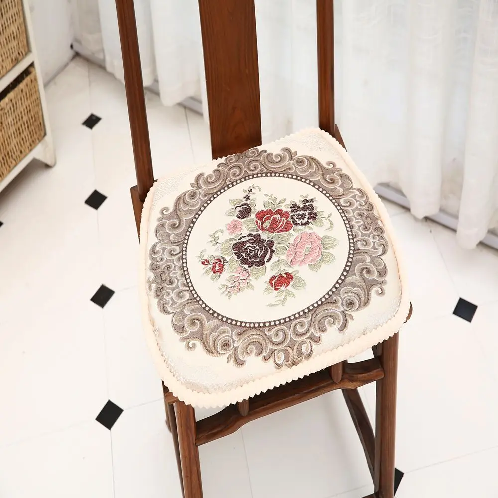 Всесезонная универсальная противоскользящая подушка для обеденного стула с