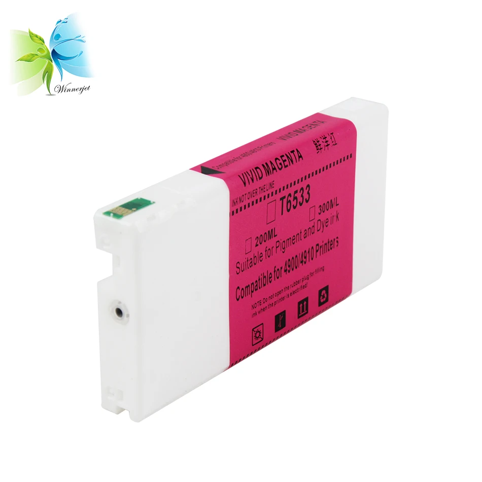 Winnerjet 2 компл./лот совместимый картридж с предварительно заполненными чернилами