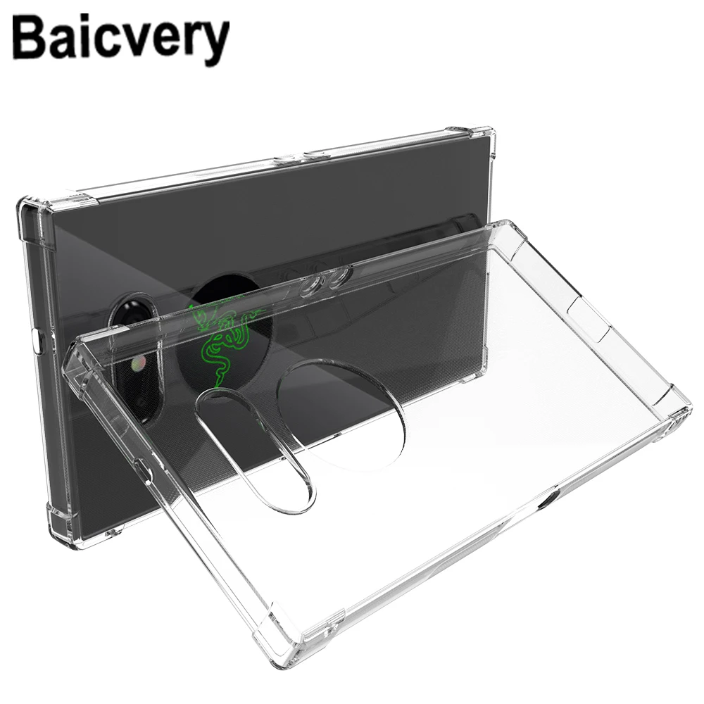 Супер тонкий чехол Мягкий Силиконовый ТПУ для razer Phone 2 Baicvery новый на заднюю панель