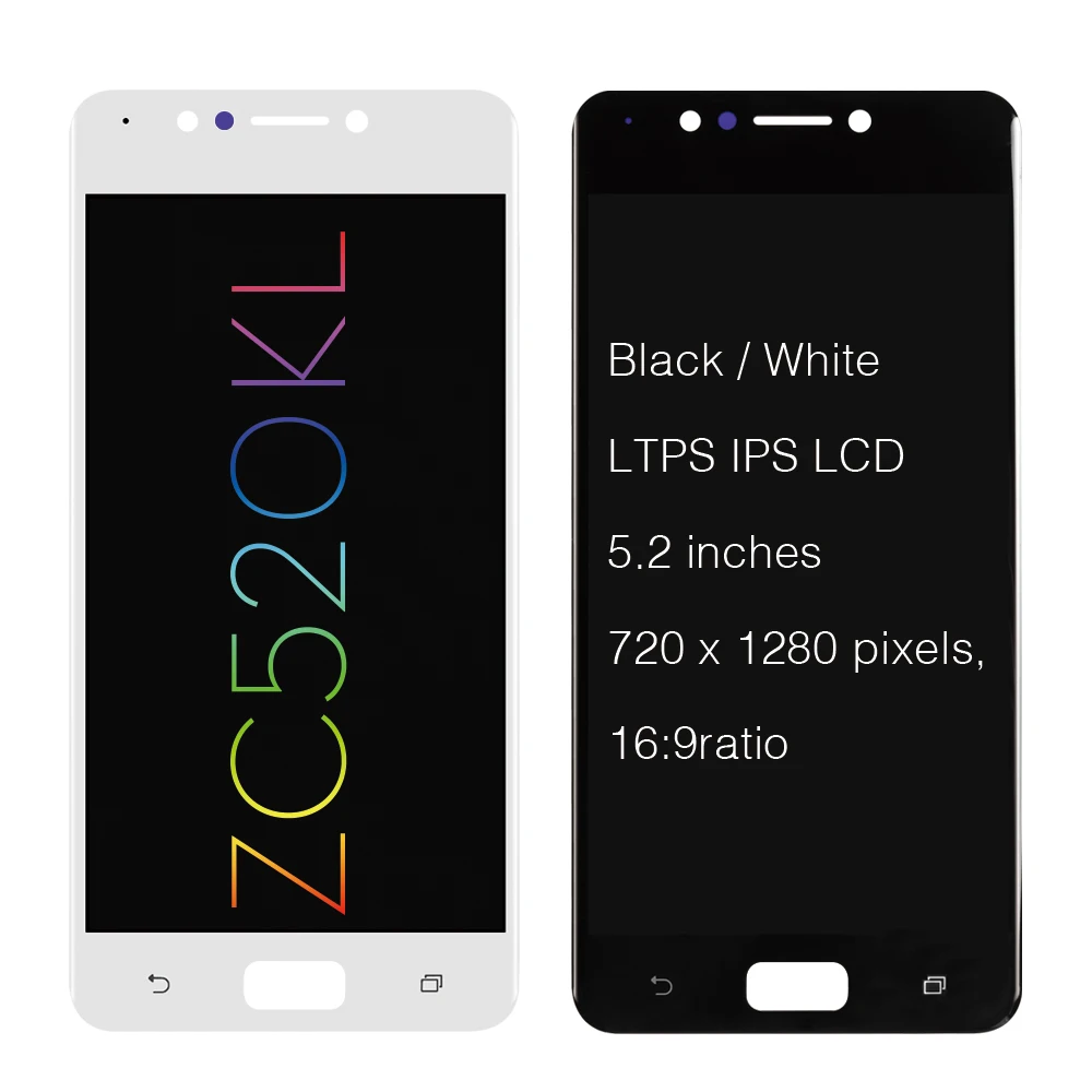 Оригинальный протестированный 5 ''дисплей для Asus Zenfone 4 Max ZC520KL LCD сенсорный