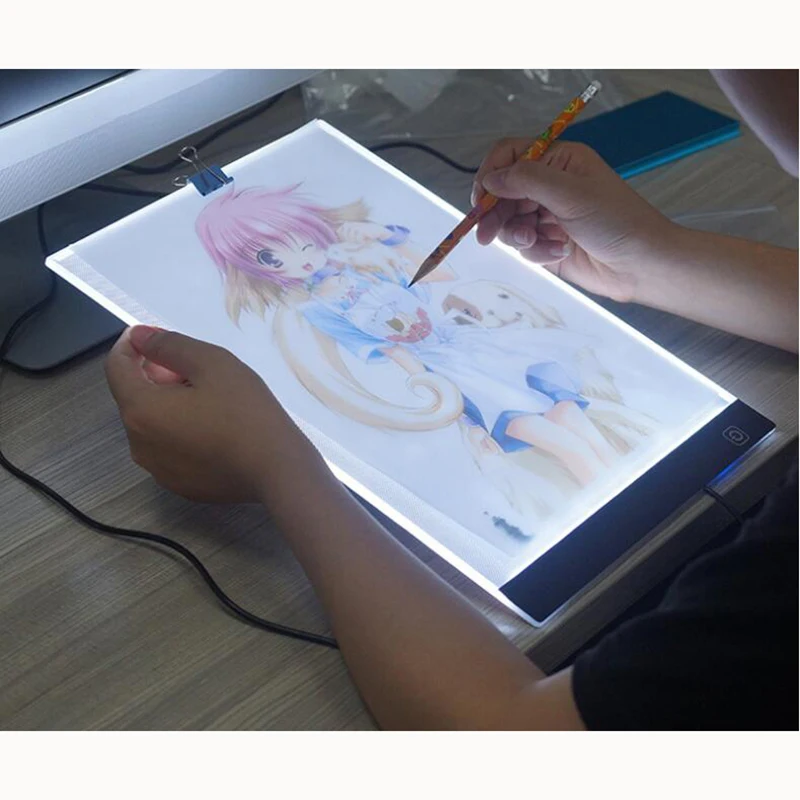 

A4 LED Diamond Painting Lightpad Tablet Ultrathin 3.5mm Pad Apply to EU/UK/AU/US/USB Plug Embroidery la casa de papel serie