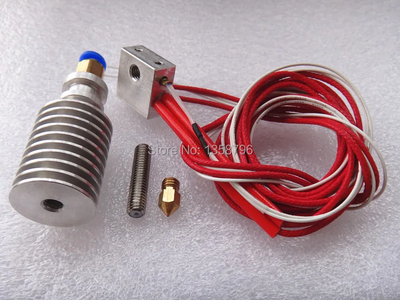 J head Hotend для 3D принтера 1 75 мм/3 0 мм Bowden Extruder 2 мм/0 3 4 сопло опционально|3d printer j-head