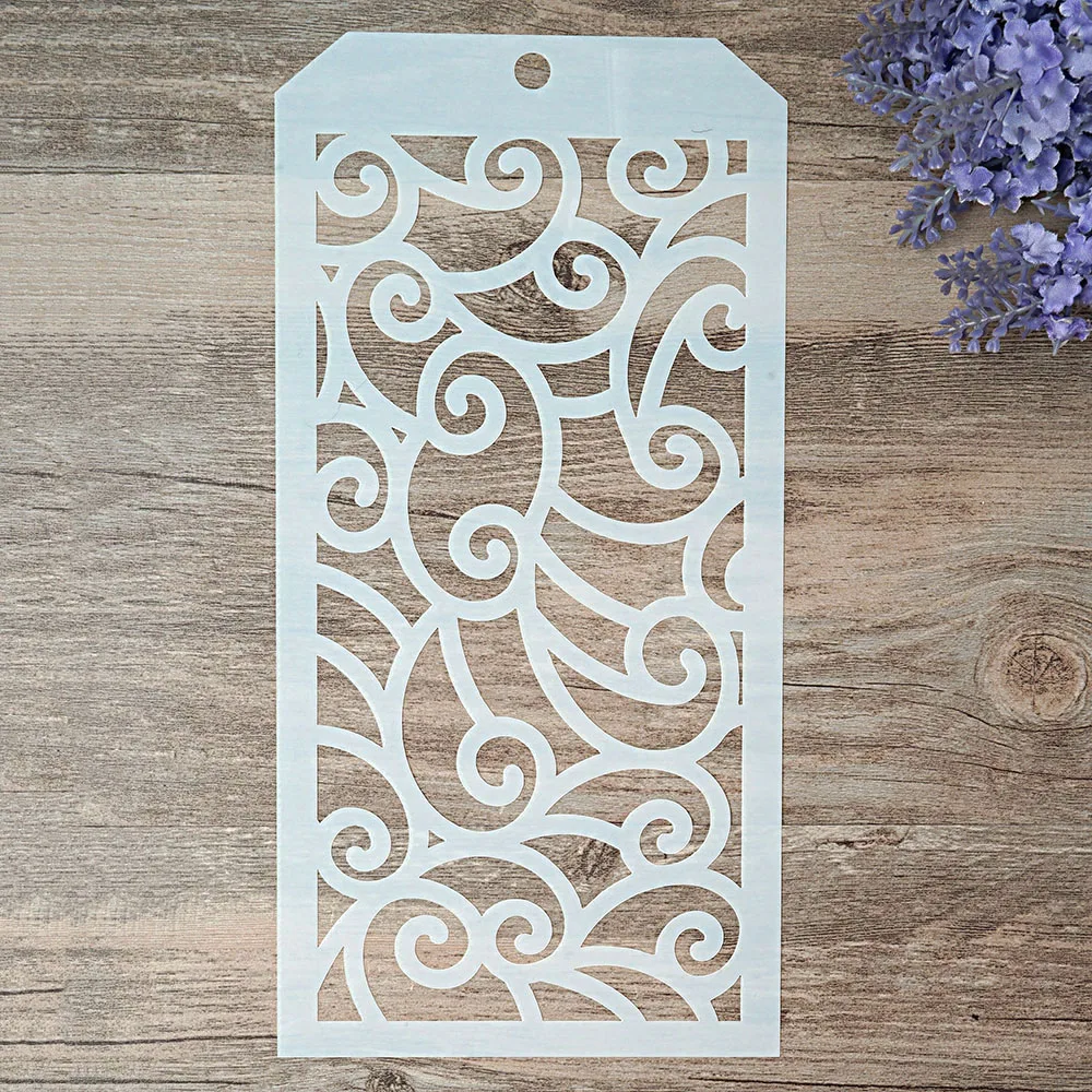 ST122475 12*24 см DIY ремесло Многослойные трафареты для стен Живопись штампованная для скрапбукинга штампы альбом декоративное тиснение бумажные карты - Цвет: ST122475