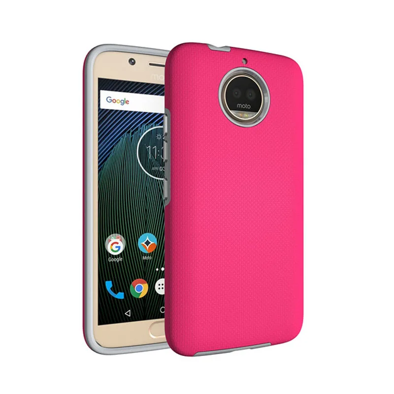 Whyes для Motorola Moto G6 плюс Чехол анти-скольжение противоударный Гибридный Двойной