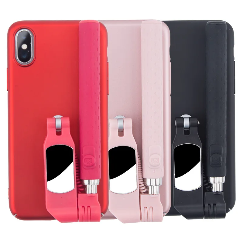 Чехол для селфи XS Max с Bluetooth для iPhone 11 Pro XS MAX XR X 8 7 6 6S Plus, портативный складной чехол для Apple 7/8+ чехол