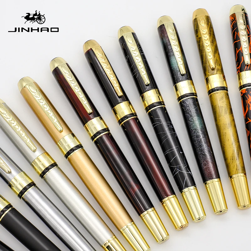 Jinhao250 перьевые ручки Роскошные чернильные ручки Dolma Kalem каллиграфия ручки для школы Mon Blanc подарочная ручка каллиграфия Монт Бланко