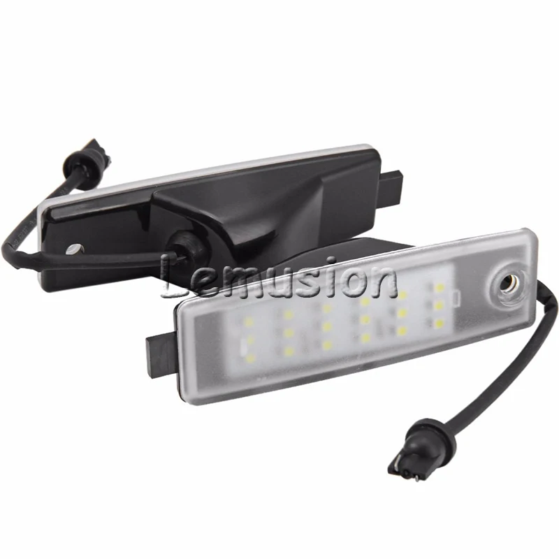 1 пара Автомобильный светодиодный номерной знак светильник дневные ходовые огни