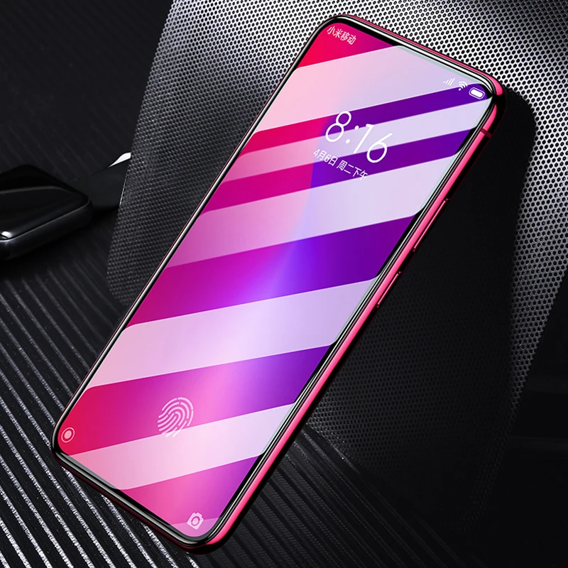 2 шт. полное клеевое покрытие закаленное стекло для Xiaomi Redmi K20 Защитная пленка