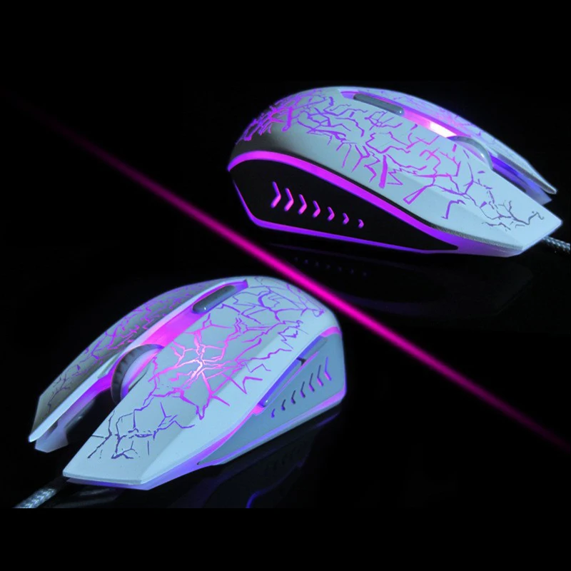 brand 7 keys to change color usb Wired gaming mouse laptop notebook computer pc for dota2 gamer CS mause para jogos Snigir Mice |