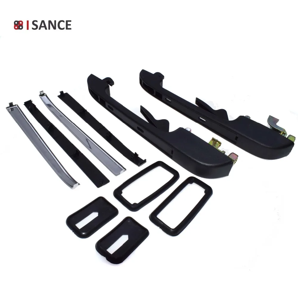 Внешняя ручка двери ISANCE левый и правый 193839205 193839206 для VW Golf Jetta Quantum Rabbit Pickup Scirocco|rear