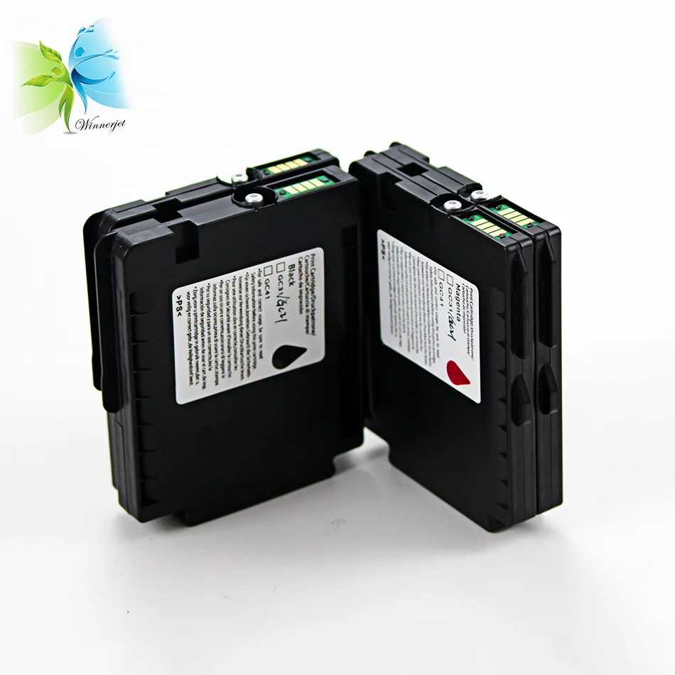Winnerjet 2 комплекта GC21 совместимый чернильный картридж для Ricoh aficio GX2500 GX3000 GX3050N GX5050N