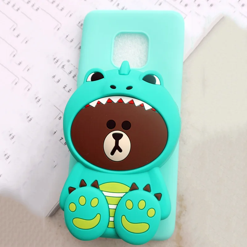 case 1 Чехол FAYDAI для Xiaomi Redmi Note 7 Pro, 3D красивый мультяшный кошелек, чехол для телефона Redmi Note 6 Pro, мягкий силиконовый чехол из ТПУ - Цвет: case 1