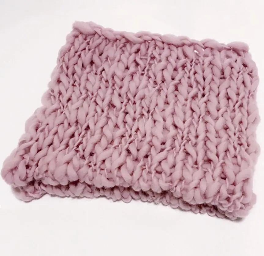 Хит! Одеяло для новорожденных девочек и мальчиков 55*55 см вязаный крючком