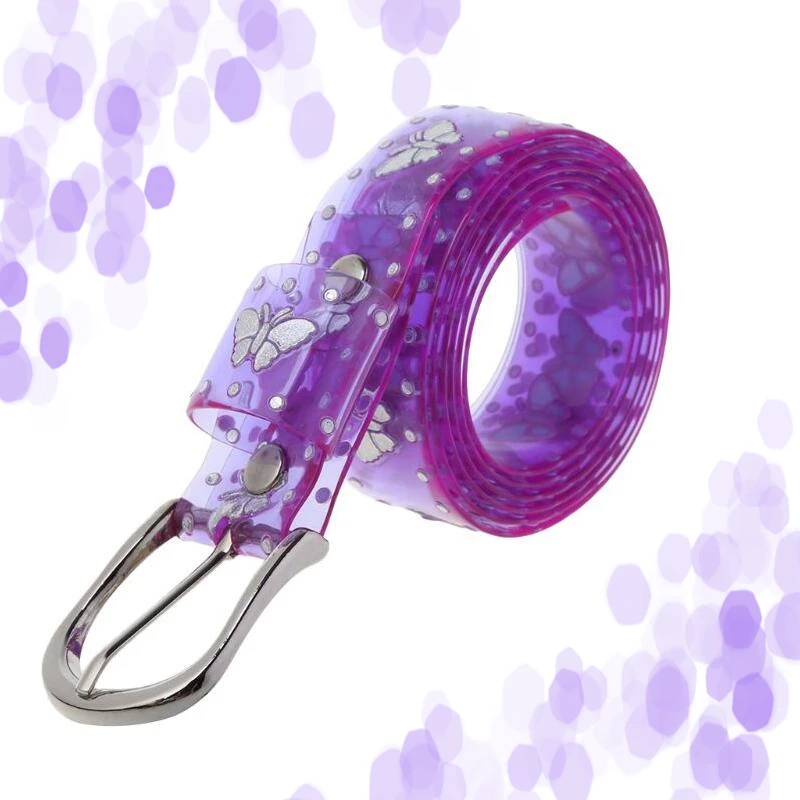 Новинка роскошный модный женский ремень с принтом в виде лазерной бабочки