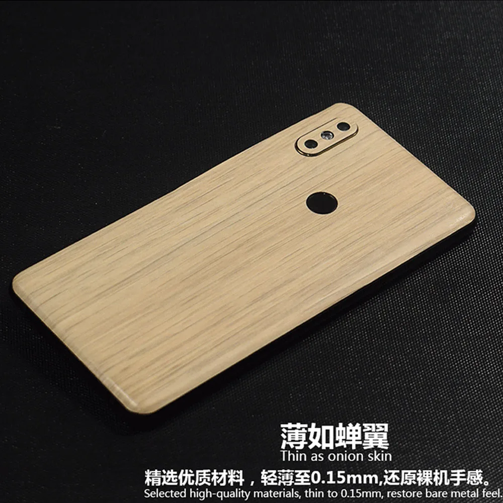 Back Film For Xiaomi Mi MiX 2S Mi6 6X Redmi 5 Plus Note 4X 5A Luxury Wood Skin Sticker Body Paste Protective |