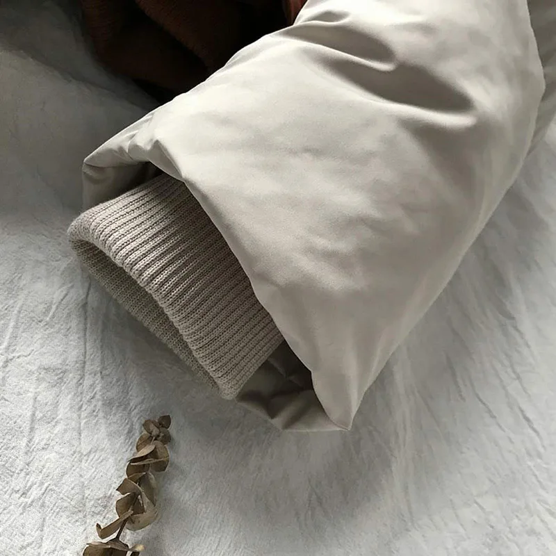 2017 зимнее модное Брендовое толстое теплое пальто с воротником стойкой женское