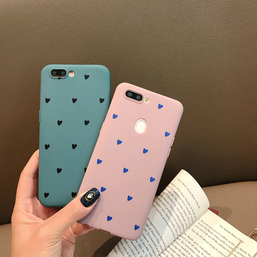 Fashion Cute Love Heart Phone Back Cases For Huawei Honor 9 10 V9 V10 P10 P20 Pro Nova 2S 3 Mate Cover Fitted Case |