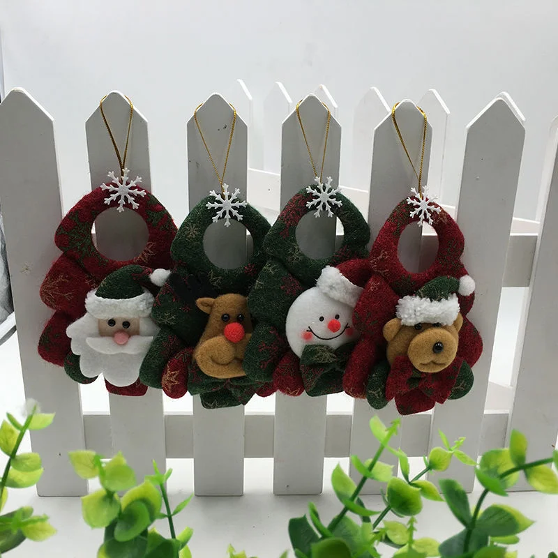 2017 бренд счастливого Нового года Рождественский Декор Санта Снеговик