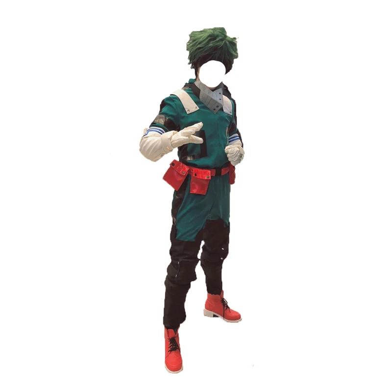 Аниме boku без hero Академия My Hero Косплэй костюм Izuku Midoriya Костюмы для косплея битва