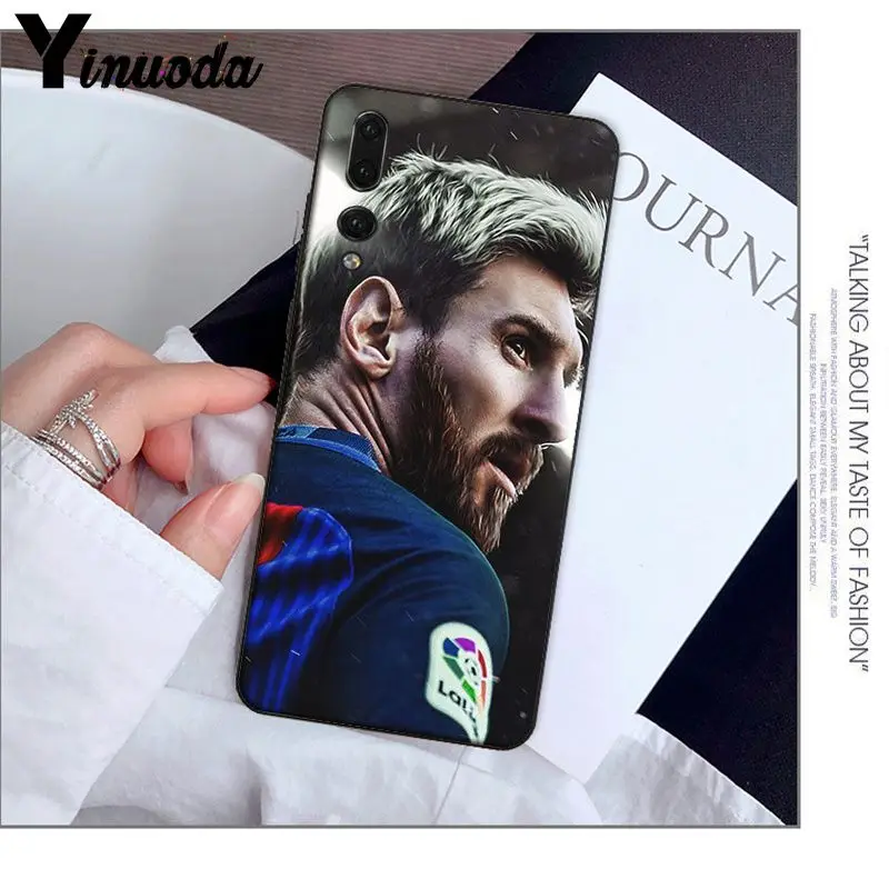 Yinuoda Lionel Messi DIY красивый чехол для телефона с рисунком для huawei Mate10 Lite P20 Pro P9 P10 Plus Mate9 10 Honor 10 View 10