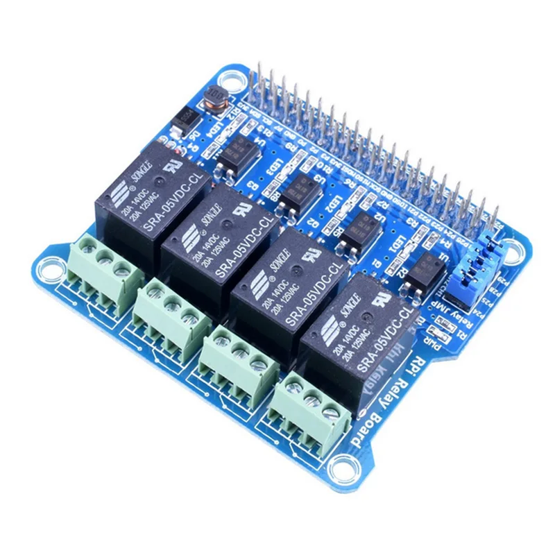 1 шт. Raspberry Pi релейная плата модуль расширения щит поддерживает RPi A+/B+/2 B/3 B для домашней автоматизации Интеллектуальный