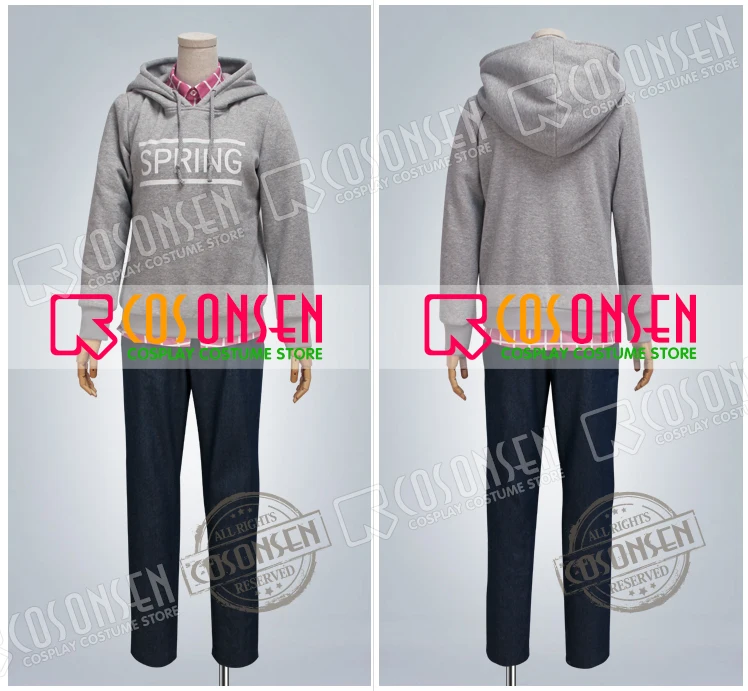 Игра А3 COSPLAYONSEN! Весенний костюм для косплея сакума уя полный комплект взрослых|adult