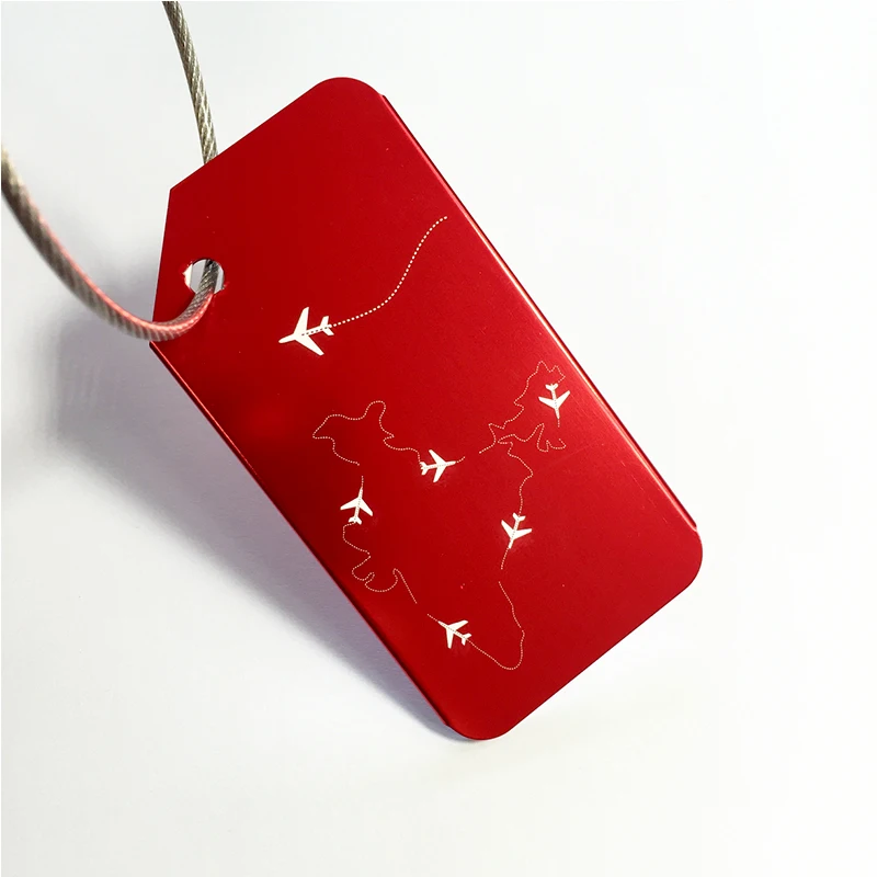 Бирки для багажа из алюминиевого сплава цвет в ассортименте | Багаж и сумки