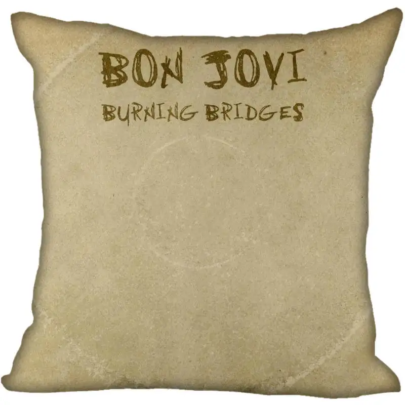 Pillowcase 1 Горячая Распродажа, наволочка Bon Jovi 33X33 см, 40X40 см(с одной стороны) Домашние наволочки - Color: Pillowcase 1