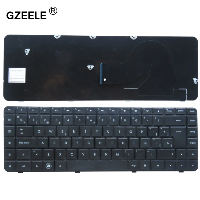 

Spanish Laptop Keyboard FOR HP Compaq Presario CQ56 G56 CQ62 G62 CQ56-100 AX6 V112346AK1 Black SP notebook