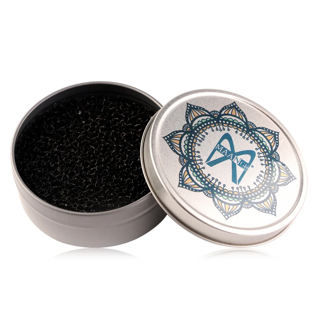 4 вида стилей щетка для макияжа очищающая губку кисти Очищающий коврик коробка