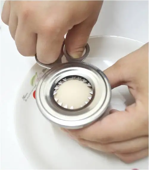 105 мм ломтерезка вареное яйцо Топпер Снайпер яичная скорлупа нож для ракушек