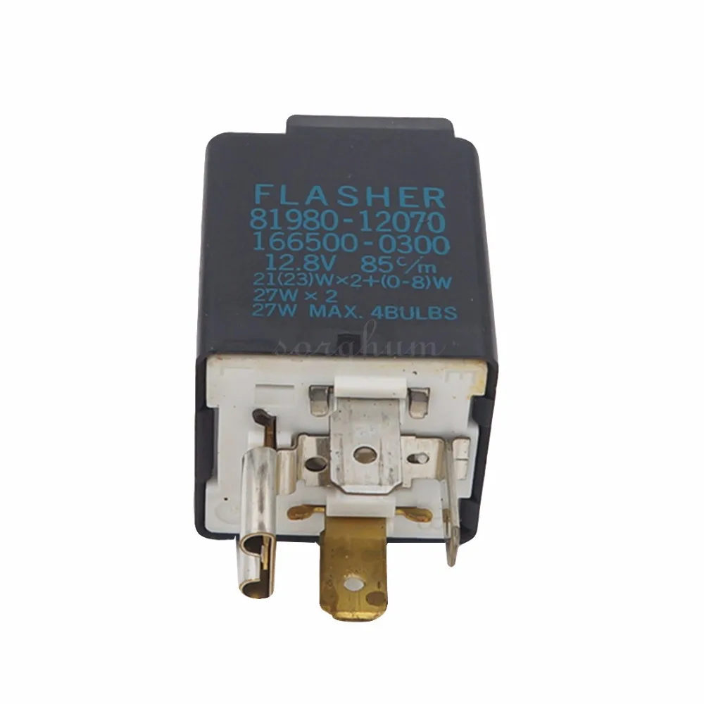 Реле поворотов 81980 12070 166500 0300 для Toyota Corolla MR2 Celica Camry Crown Hilux Hiace Lexus ES300 GS300 LS400|signal flasher