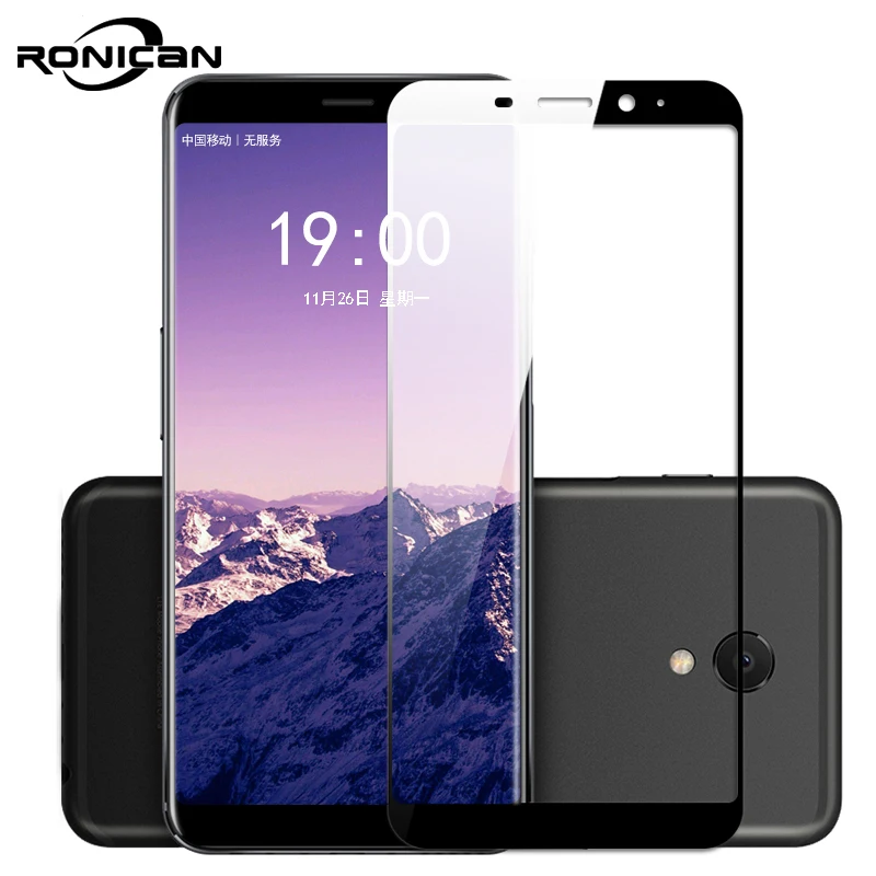 Закаленное 3d-стекло с полным покрытием для Meizu Pro 7 Plus Защитная пленка экрана