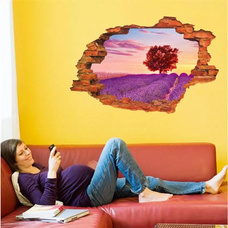 Новинка 3D наклейки на стены с имитацией кирпичной самоклеящийся ПВХ постер видом