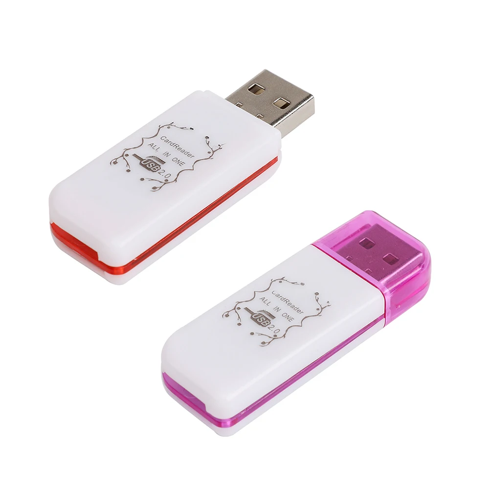 

Multi-function 4 in 1 USB card reader Hi-Speed USB 2.0 card reader for direct reading of SD / MS / TF / M2 cards for Laptop