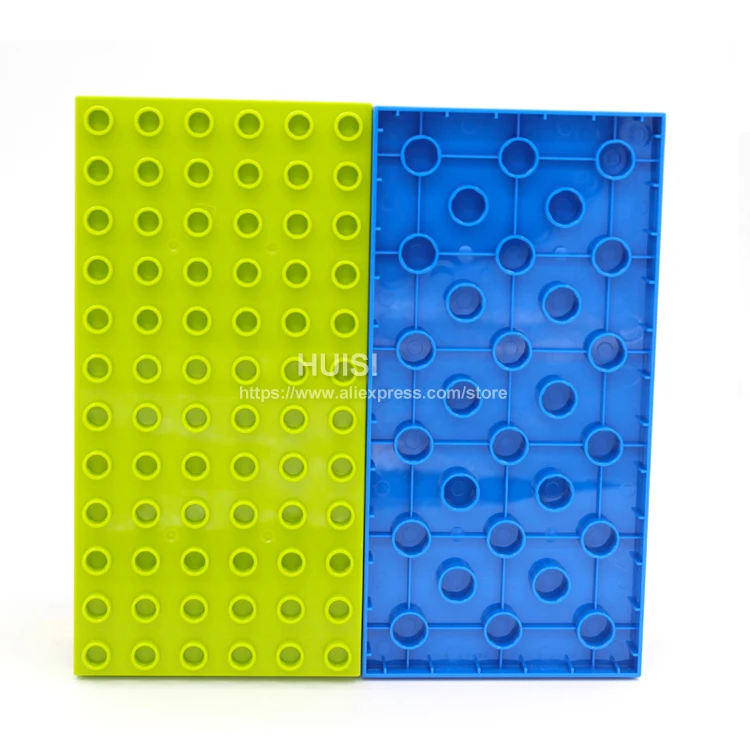 Duplo Совместимость с лего Дети DIY игрушки ABS пластик строительные игрушки блоки кирпичи части 8x8 развивающие обучающие игрушки для ребенка 3 лет