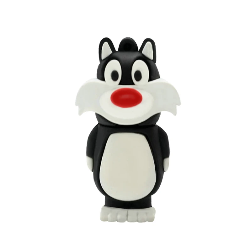 Новое поступление кошка/утка/кролик/топы с рисунком льва, usb флеш-накопитель 64Гб флэш-накопитель 32 Гб оперативной памяти, 16 Гб встроенной памяти, 8 ГБ 4 ГБ флеш-накопитель забавные u-диски